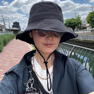 String Cotton Bucket Hat