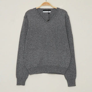 Cashmere V-neck knit