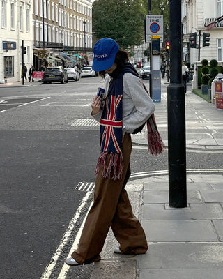 String cotton pants