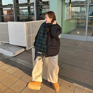 Fleece-lined jogger pants