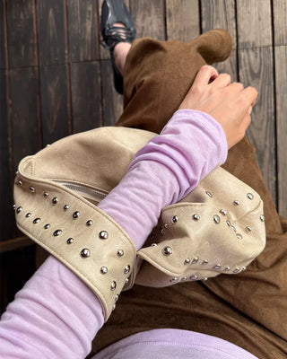 Studded Shoulder Bag