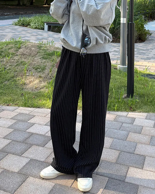 Striped Banding Pants