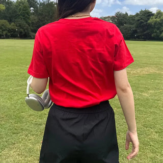 Lettering Short-Sleeved T-Shirt