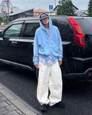 Wide Snap Sweatpants