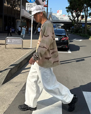 Balloon cotton pants