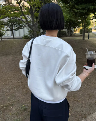 Piping sweatshirt
