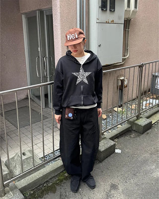 Leopard Star Hooded Parka