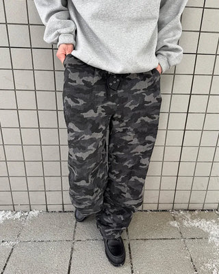 (Unisex) Camouflage Drawstring Pants