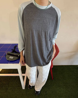 (Unisex) Raglan Long Sleeve T-Shirt