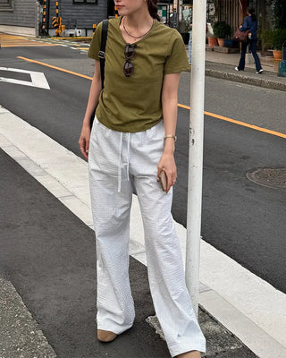Basic round neck T-shirt
