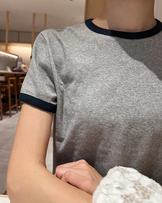 Two-tone ringer T-shirt