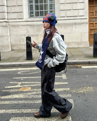 Colin striped slacks