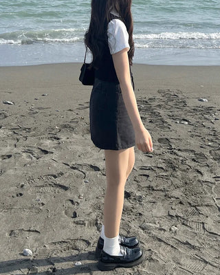 Best layered cropped shirt
