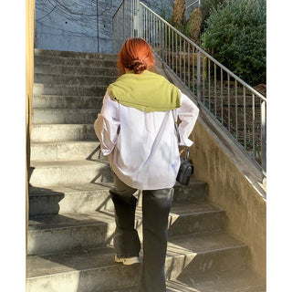Loose-collar shirt