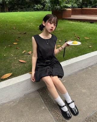 Balloon mini dress