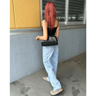 Camisole with shirred cups