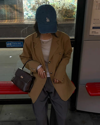 Oversized tailored jacket