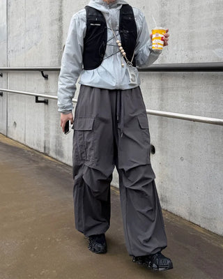 Glossy Windbreaker Jacket
