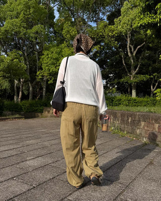 Stopper Shirring Pants