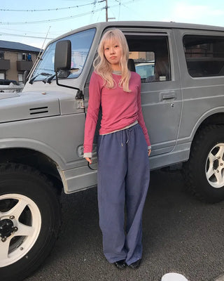 Pigmented sweatpants