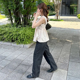 Asymmetrical Twist Bustier Blouse