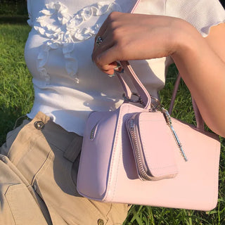 Square Wallet Shoulder Bag Set