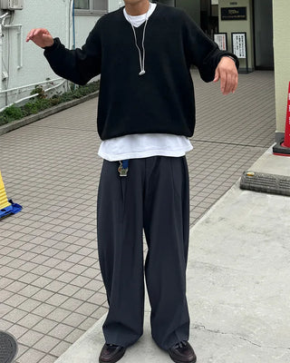 Wide slacks