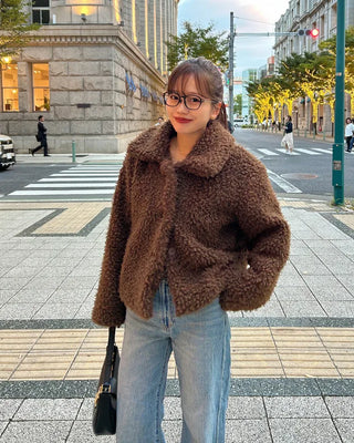 Short fur jacket