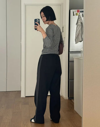 Line detail sweatpants