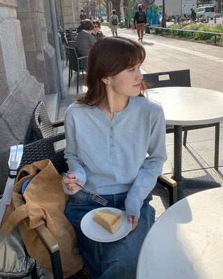 Button Basic Knit