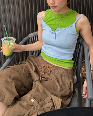 Slim-fit tank top