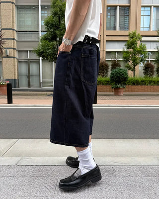 Selvedge Bermuda shorts