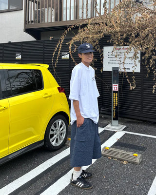 Checked Banding Cargo Pants