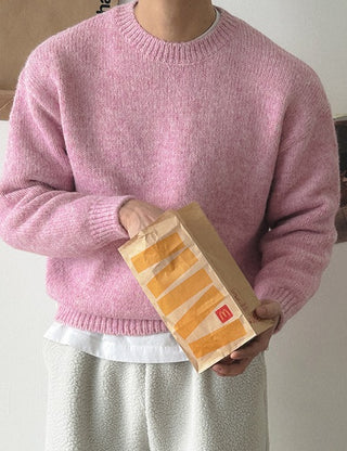 Manny Alpaca Round Knit (10 colors, M~L)
