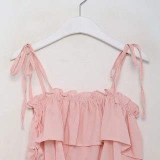 Frill Ribbon Camisole Top