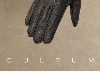 [CULTUM] Sheepskin Touchscreen Wool-Lined Gloves