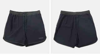 [Monterest] Quick-Dry Contrast Trim Surf Shorts
