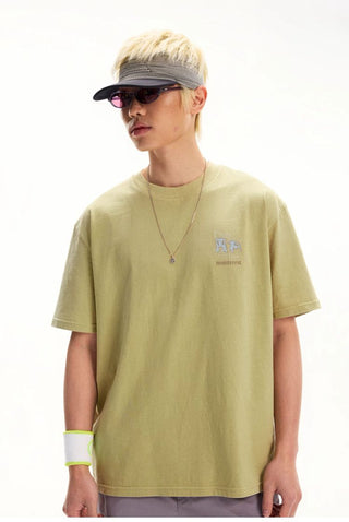 [Monterest] Washed Forest Print Relaxed Fit Tee