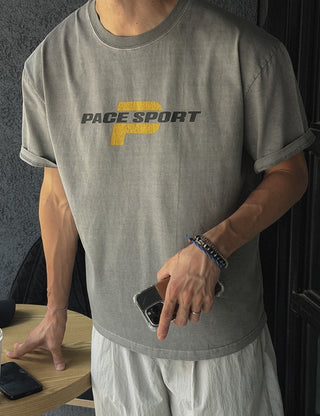 RACE SPORT Pigment Short Sleeve T-shirt (3 colors)