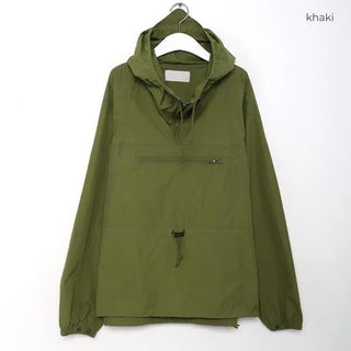 High-neck anorak