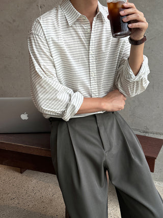 Scent Minimal Stripe Shirt
