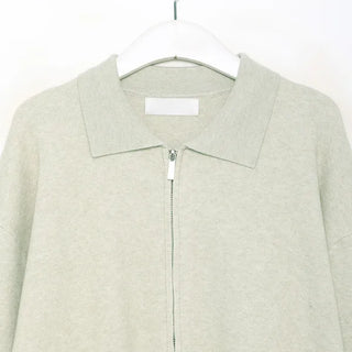Colored zip-up top