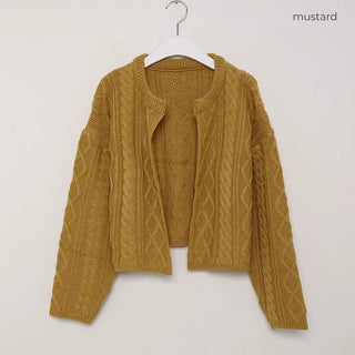 Simple Cable Cardigan