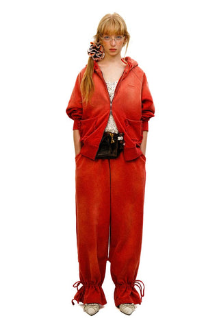 [Moromoro2] Combed Cotton Lace Hoodie &  Sweatpants