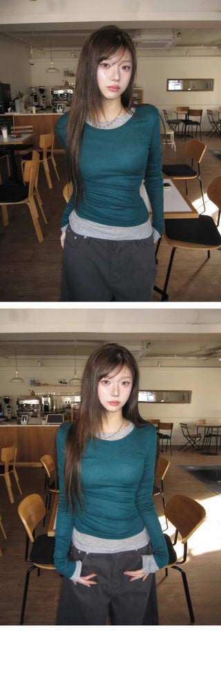 Layered Daily Basic T-Shirt - 12 Colors