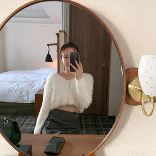 Soft cropped cardigan