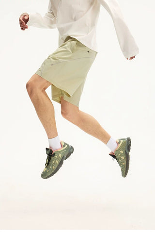 [Monterest] Water Repellent Contrast Stitch Shorts