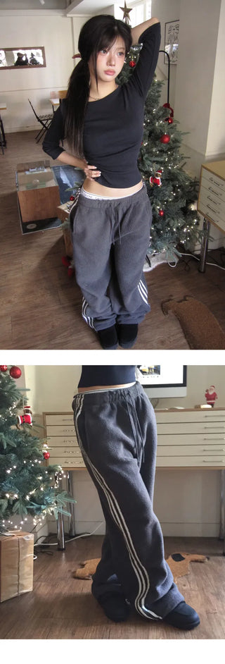 Mega Poggle Fleece Track Pants - 2 Colors