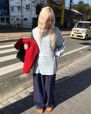 Waist String Fleece Jogger Pants