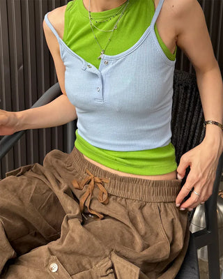 Slim-fit tank top